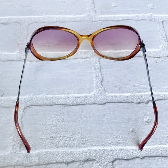 VIENNALINE | Vintage Ambre Oval Eye Glasses Made In Austria - Picture 5 of 10